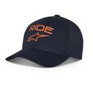 Boné Alpinestars Ride 2.0 Azul Marinho / Laranja