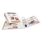 Boné antiaderente View Binder Avery 05604 Slant Ring de 3 polegadas