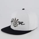Boné Approve Collab Corinthians Off-White e Preto
