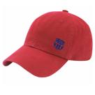 Boné Barcelona Bordado Frontal Vermelho Supercap