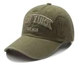 Boné Baseball New York Retrô Algodão Bordado Vintage Luke Sports -