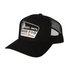 Bone bass proshop preto com logo branco