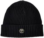 Boné Beanie Timberland com Nervuras e Placa de Logotipo - Masculino