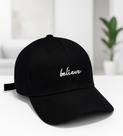 Boné Beisebol Unissex Masculino Feminino Belive Aba Curva Verão Praia Beisebol Ajustável Boné Beisebol Unissex Masculino Feminino Belive Aba Curva Verão Praia Beisebol Ajustável