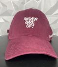 Boné Big Croc Never Give up - Vinho
