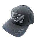 Boné Black Skull Cinza