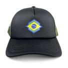 Boné Black Trucker camo WSS Br
