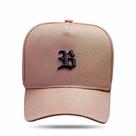 Boné Blck Brasil Snapback Aba Curva Básico Logo B Pequeno