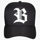 Boné BLCK Brasil Snapback Aba Curva Trucker Laser