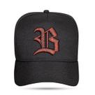 Boné Blck Brasil Snapback Alto Relevo Zig Zag -
