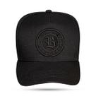Boné blck brasil snapback logo suede follow -