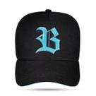 Boné Blck Brasil Snapback Logo Suede - Boné Blck Brasil Snapback Logo Suede -