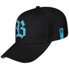 Bone Blck Original Snapback Preto Logo Azul Suede Masculino Cor:Preto+AzulGênero:HomemTamanho:Único Bone Blck Original Snapback Preto Logo Azul Suede Masculino Cor:Preto+AzulGênero:HomemTamanho:Único