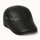 Boné Boina Masculina Italiana Estilo Artista em Material Sintético Cor:Preto Boné Boina Masculina Italiana Estilo Artista em Material Sintético Cor:Preto