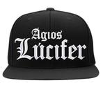 Boné Bordado - Agios Lucifer Baphomet Satan Diabo Hell 666