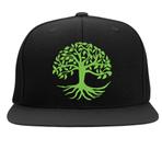 Boné Bordado - Arvore Da Vida Natureza Verde Vegano