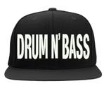 Boné Bordado - Drum And Bass Dnb Musica Eletronica Rave