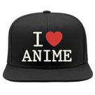 Boné Bordado - Eu Amo Anime Otaku Japão