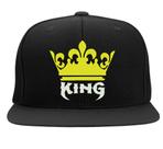 Boné Bordado - King Rei Coroa Ouro Dinheiro Money Gold Rico