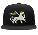 Boné Bordado - Leão de Judah Reggae Dub Rastafari