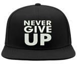 Boné Bordado - Nunca Desista Never Give Up Boné Bordado - Nunca Desista Never Give Up