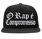 Boné Bordado - O Rap É Compromisso Rap Hip Hop Thug Street