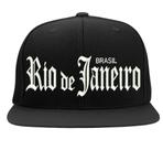 Boné Bordado - Rio De Janeiro Rap Thug Hip Hop Rua Street