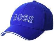 Boné BOSS com Logo em Contraste - Boné Esportivo em Poliéster/Elastano Boné BOSS com Logo em Contraste - Boné Esportivo em Poliéster/Elastano