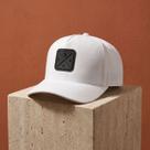 Boné Branco Trucker Aba Curva Ajustável Estilo Urbano Unissex Young Premium