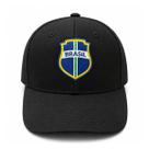 Boné Brasil SuperCap Brasão Símbolo Aba Curva Preto Oficial Tamanho:ÚnicoCor:Preto Boné Brasil SuperCap Brasão Símbolo Aba Curva Preto Oficial Tamanho:ÚnicoCor:Preto