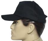 Boné Brim Preto c/ Fecho Plastico 100% Algodão Uniformes Unissex
