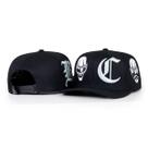 Boné Brothas And Cash Snapback aba reta Palhaço BC BRO-275 Cor:PretoTamanho:UN