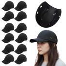 Bone Capacete Kit 12 Uni EPI Obra Segurança do Trabalho Conserto Reparo Construçao Oficina Resistente Proteçao