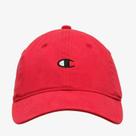 Boné Champion Garment Washed Dad Hat Vermelho