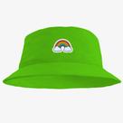Boné Chapéu Bucket Hat Estampado Arco Iris