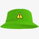Boné Chapéu Bucket Hat Estampado Aviso