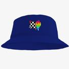Boné Chapéu Bucket Hat Estampado Coraçao