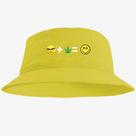 Boné Chapéu Bucket Hat Estampado Emoji