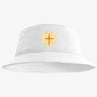 Boné Chapéu Bucket Hat Estampado Medalha Sao Bento