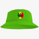 Boné Chapéu Bucket Hat Estampado Reggae