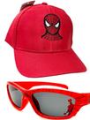Boné chapéu menino mais oculos infantil masculino do homem aranha , super kit 2 em 1 lançamento