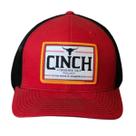 Boné Cinch vermelho Stock