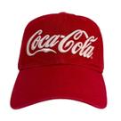 Boné Coca Cola Basico Bordado Frontal Julia Pt Vermelho