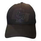 BONE COLCCI SILK HOLOGRAFICO E BORDADO FRONTAL DORA - Preto