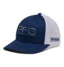 Boné Columbia PFG Mesh Hooks Ball unissex em carbono/prata L/XL