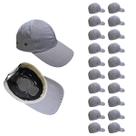 Bone com Capacete EPI Kit 20 Uni Obra Seguranca Reparo Casquete Construcao Oficina Protecao Resistente Trabalho