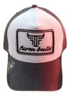 Boné Com Tela De Aba Curva Farm Bulls Vermelho Luxo Para Cavalgada Em Geral
