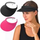 Boné com viseira solar Kejea Wide Brim Summer UV Protection, pacote com 2