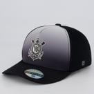 Boné Corinthians Americano Preto e Branco