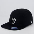 Boné Corinthians Five Panel Preto
